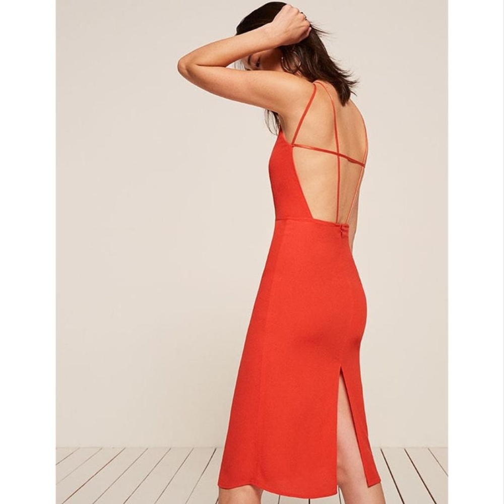 Reformation - NWT - Orange Sanibel Dress
